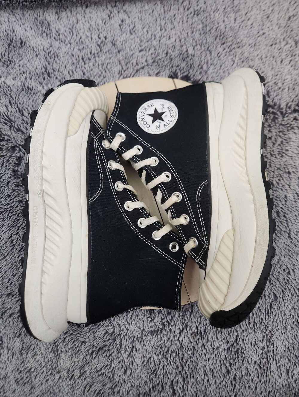 Converse Chuck 70 AT-CX High Black White Shoes Women's Size 7.5 - Picture 5 of 9